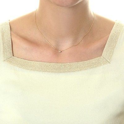 イエローゴールドネックレス