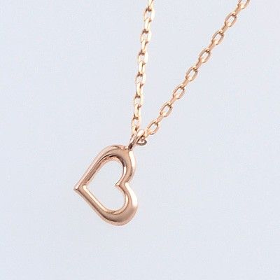 ピンクゴールドネックレス