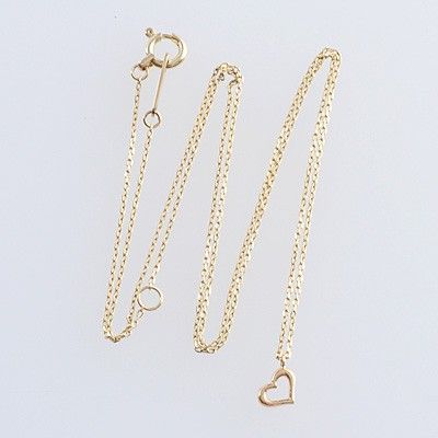 イエローゴールドネックレス