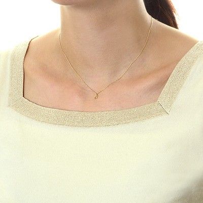 イエローゴールドネックレス