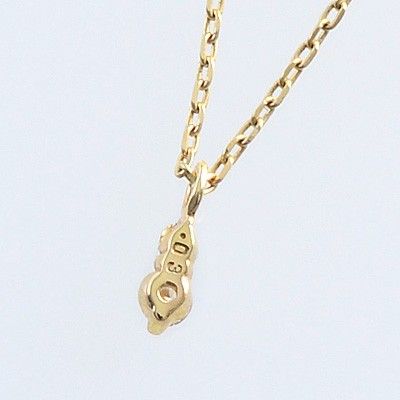 イエローゴールドネックレス