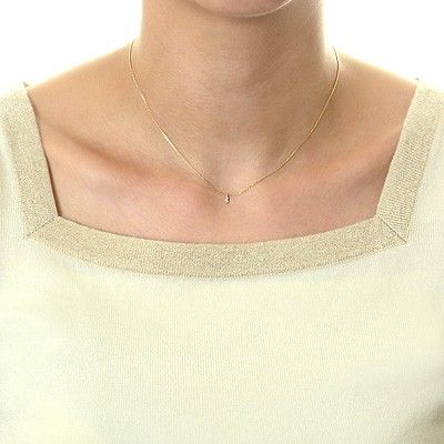 イエローゴールドネックレス