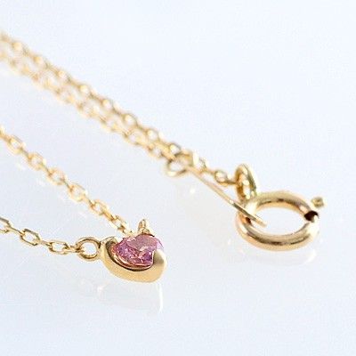 イエローゴールドネックレス