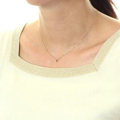 イエローゴールドネックレス