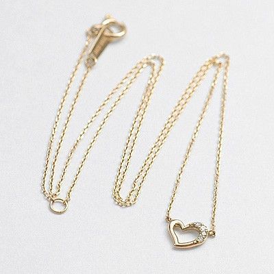 イエローゴールドネックレス