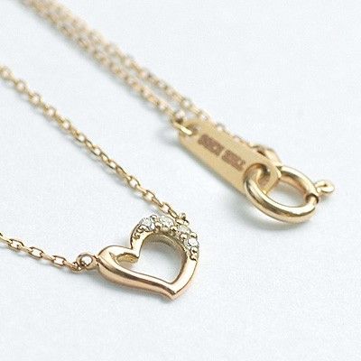 イエローゴールドネックレス