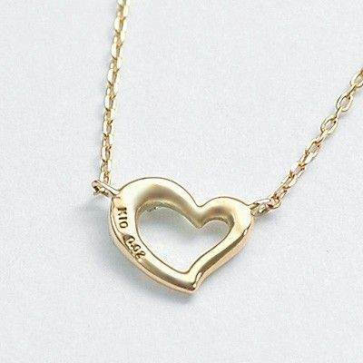 イエローゴールドネックレス