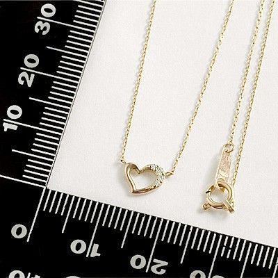 イエローゴールドネックレス