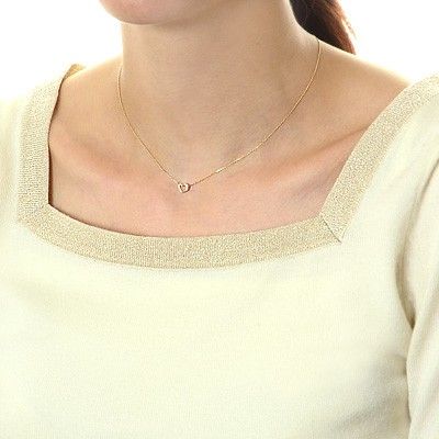 イエローゴールドネックレス