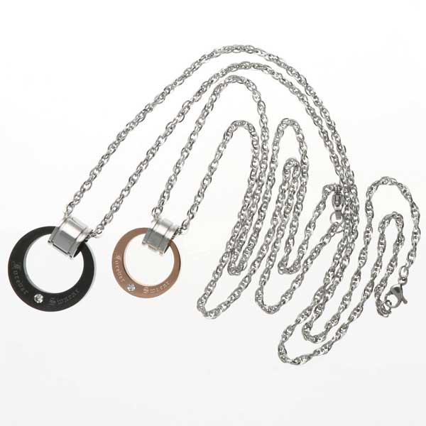 ステンレスペアネックレス