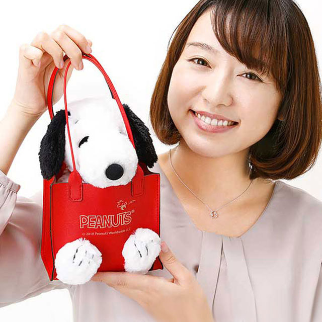 ジュエリーボックス型SNOOPYBAG