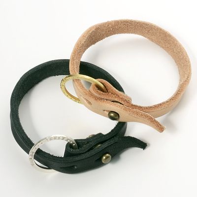 レザーペアブレスレット