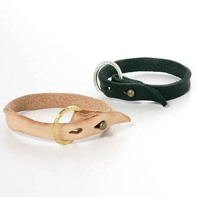 レザーペアブレスレット