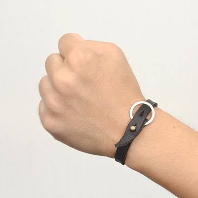 レザーペアブレスレット