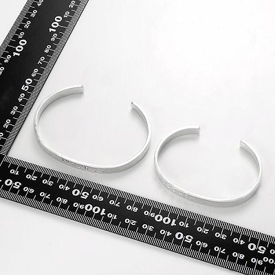 シルバーペアバングル