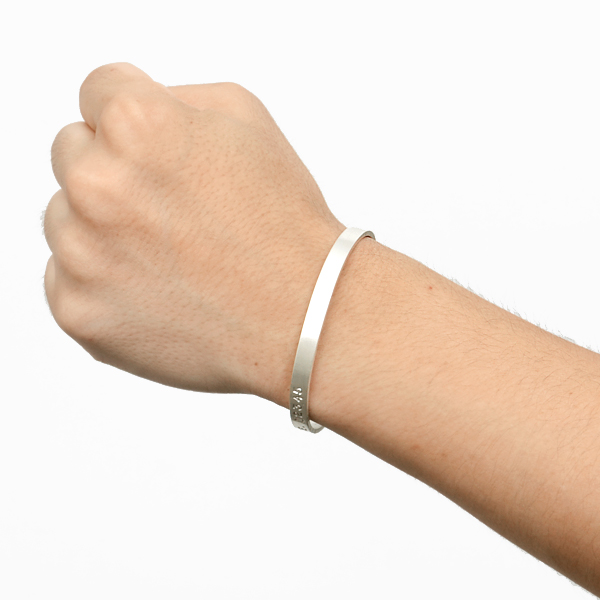 シルバーペアバングル