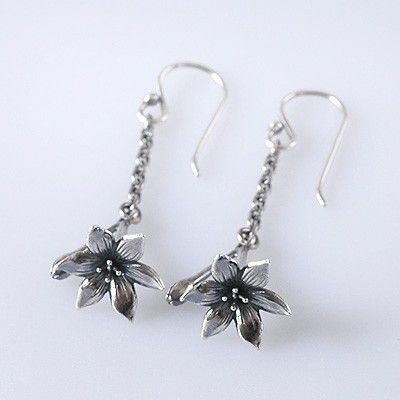 シルバーフックピアス