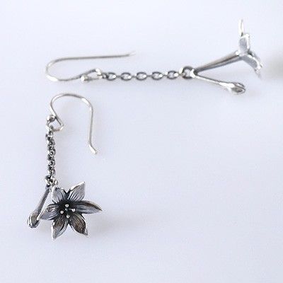 シルバーフックピアス