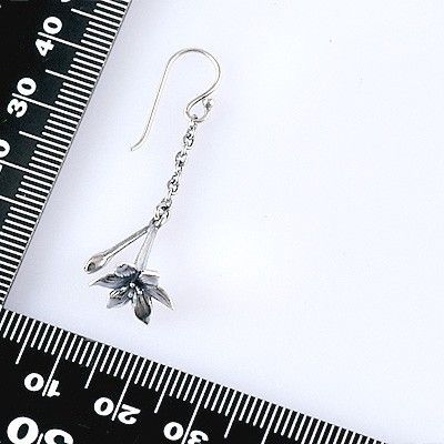 シルバーフックピアス