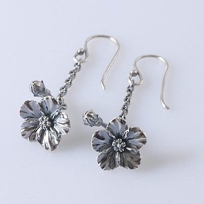 シルバーフックピアス