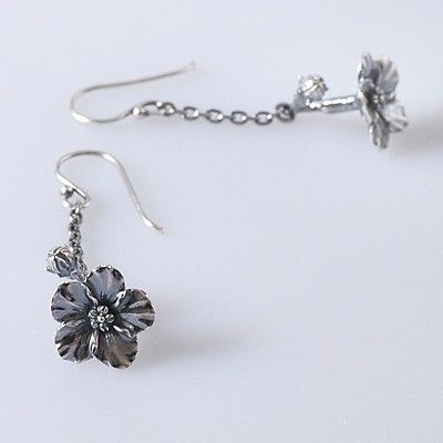 シルバーフックピアス