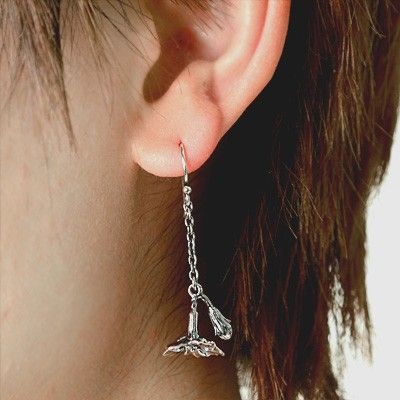 シルバーフックピアス