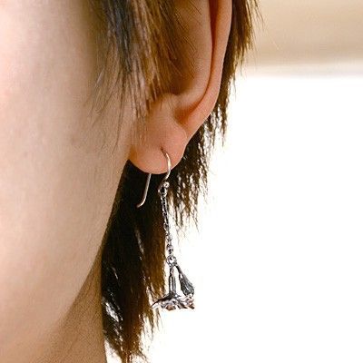 シルバーフックピアス