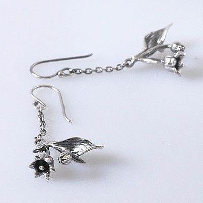 シルバーフックピアス