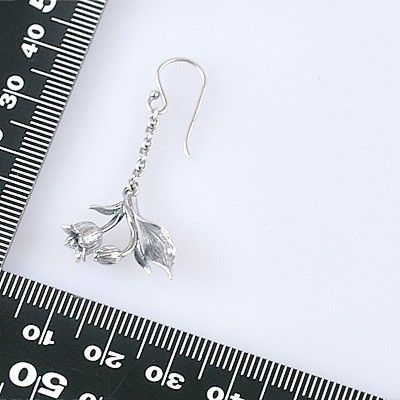 シルバーフックピアス