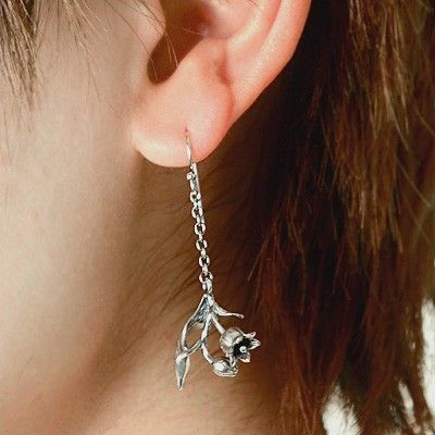 シルバーフックピアス