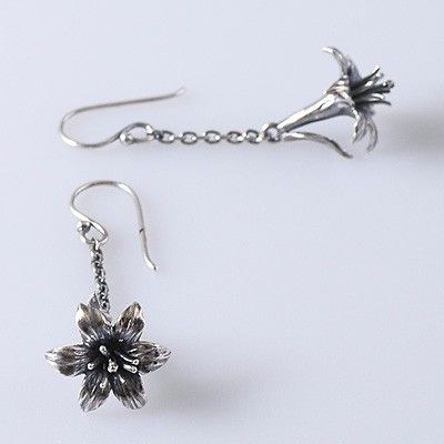 シルバーフックピアス