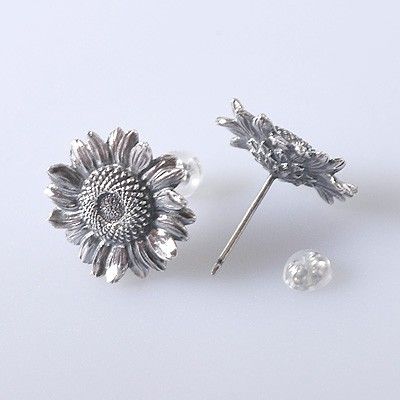 シルバーフックピアス