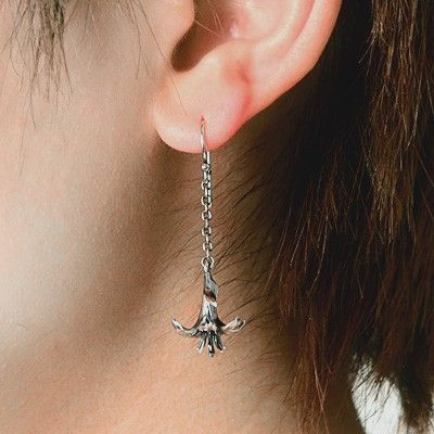 シルバーフックピアス