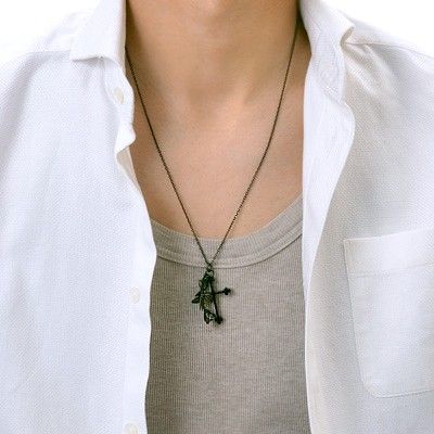 シルバーネックレス