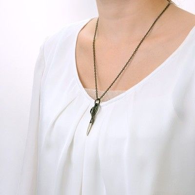 シルバーネックレス