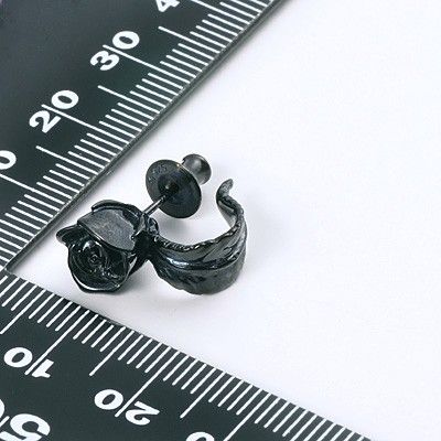 シルバーフープピアス(片耳用)