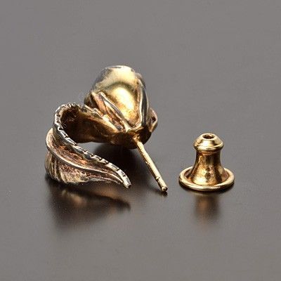 シルバーフープピアス(片耳用)