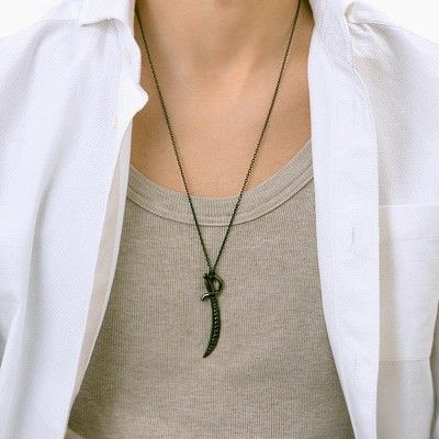 シルバーネックレス