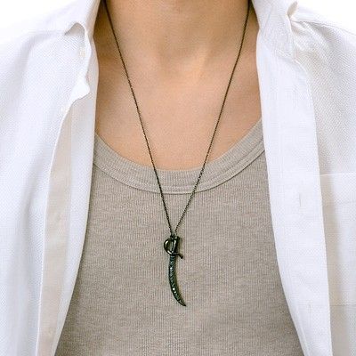 シルバーネックレス