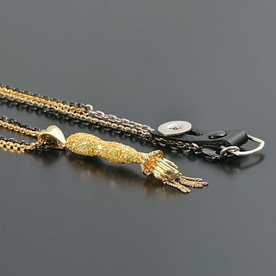 シルバーネックレス