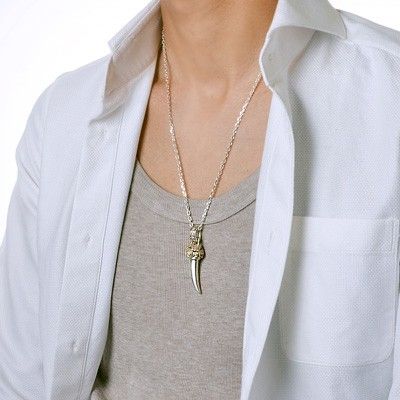 シルバーネックレス