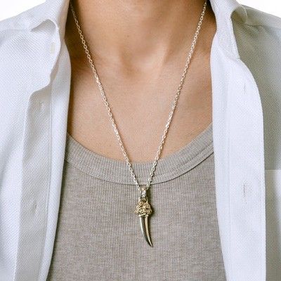 シルバーネックレス