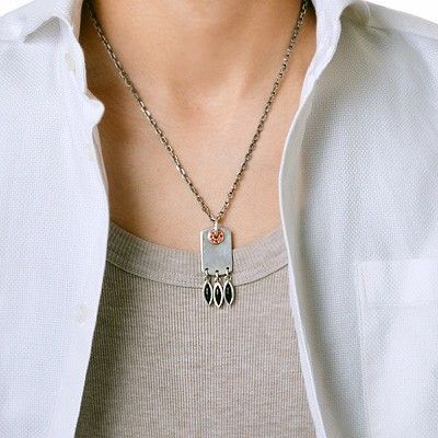 シルバーネックレス