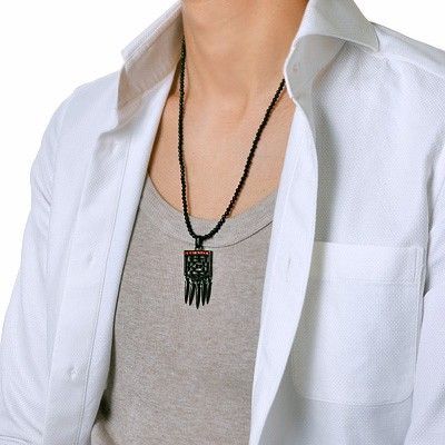 ビーズネックレス