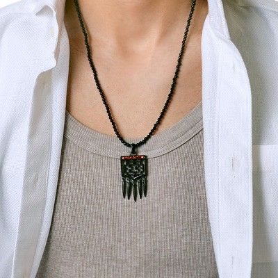 ビーズネックレス