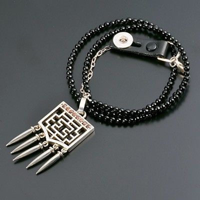 ビーズネックレス