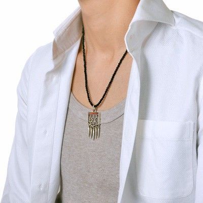 ビーズネックレス