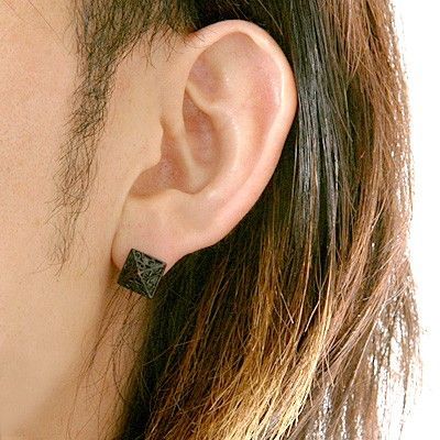 シルバースタッドピアス(片耳用)