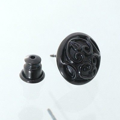 シルバースタッドピアス(片耳用)