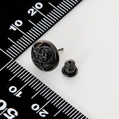 シルバースタッドピアス(片耳用)